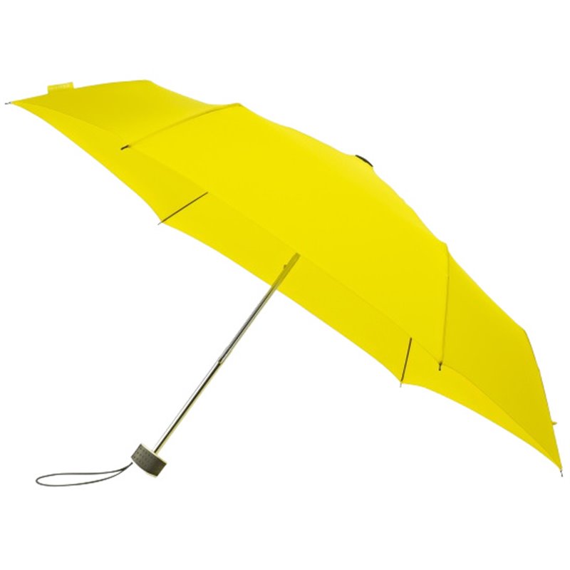 Foldable Umbrella with Hand Opening Ø 90 cm Yellow