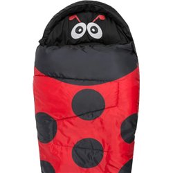 Mummy Sleeping Bag Ladybird 170 cm Polyester Red