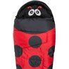 Mummy Sleeping Bag Ladybird 170 cm Polyester Red