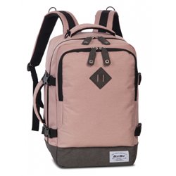 travel backpack 18 litres polyester pink