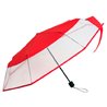 Foldable Umbrella with Hand Opening Ø 90 cm Red