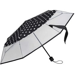 Foldable Umbrella with Hand Opening Ø 90 cm Dots