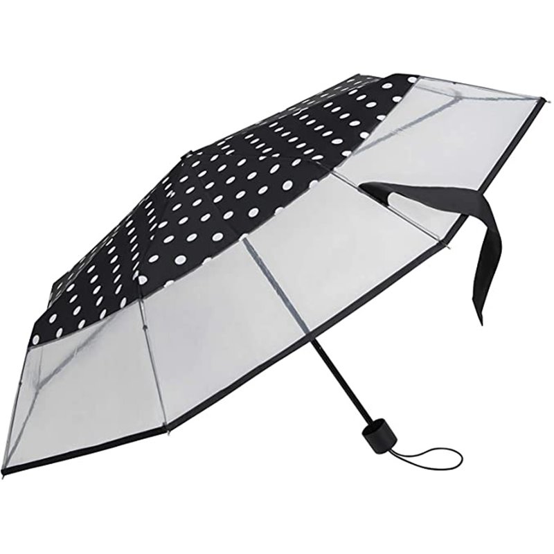 Foldable Umbrella with Hand Opening Ø 90 cm Dots