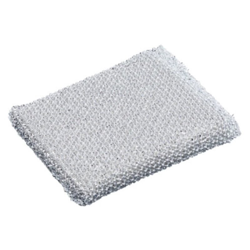 scouring pad 11 x 13 cm polyester grey