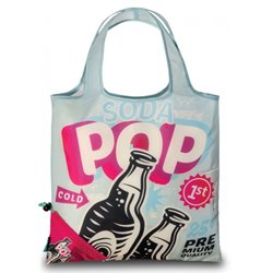 shopper Sodapop ladies 12 litres polyester blue/pink