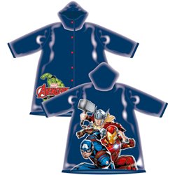 Raincoat Avengers Junior PVC Dark Blue Size 4 Years