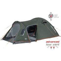 Kira 4.1 Family tent 4-person 375 x 240 cm Forest Green