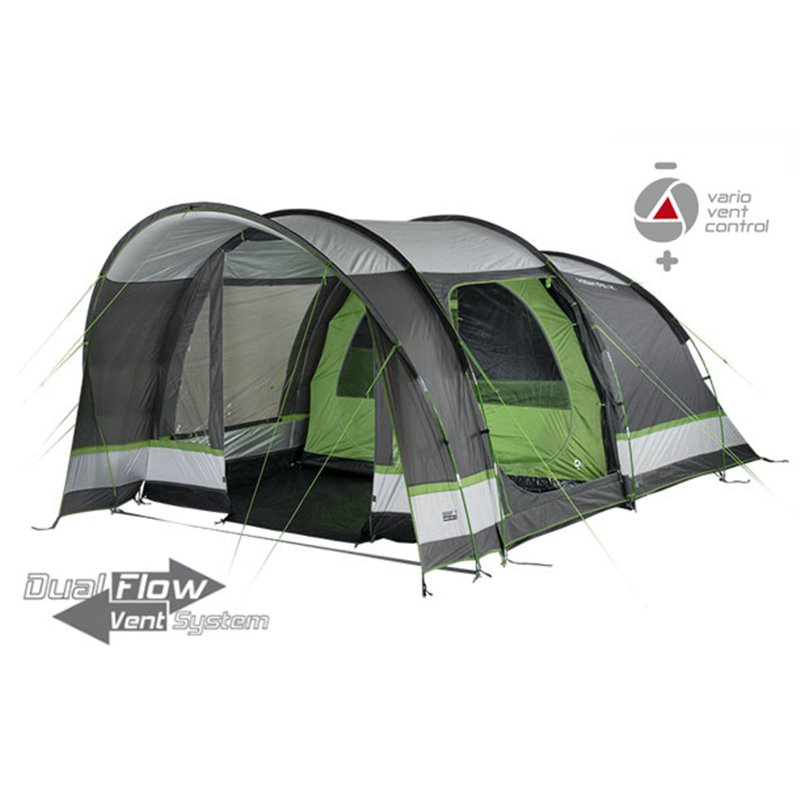 Brixen 5.0 Family tent 5-person 480 x 300 cm Gray