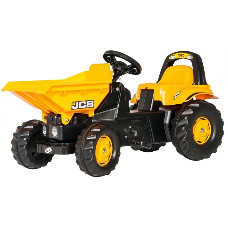 Treppe Traktor RollyKid Dumper JCB Junior-gelb