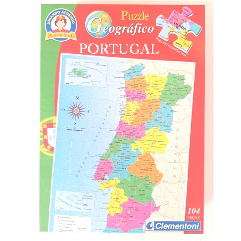 puzzle Portugal junior 104 Teile