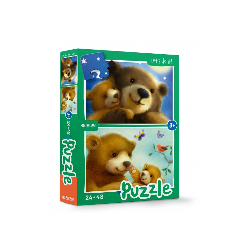 Sweetest Bear puzzle junior 24/48 teile