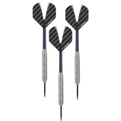 Steeltip Dart Set 23 Gramm Silber/Schwarz 3 Stück