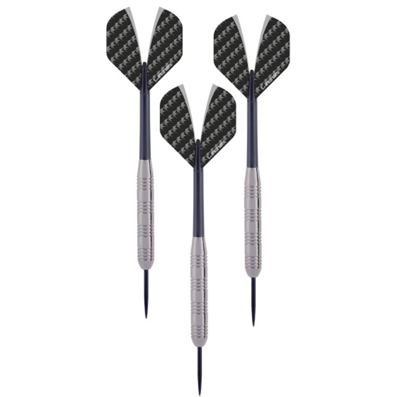 Steeltip Dart Set 23 Gramm Silber/Schwarz 3 Stück