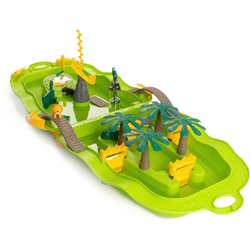 Jungle Water Fun Spielzeugkoffer Grün 18-teilig