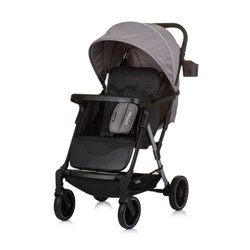 Amber Zusammenklappbarer Buggy mit Fußabdeckung Granite Grey