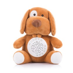 Plüsch-Baby-Projektor Kuschelhund mit Musik & Licht