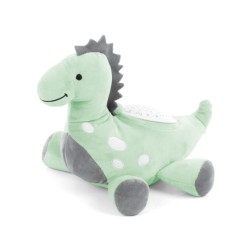 Plüsch-Baby-Projektor Cuddly Dino mit Musik & Licht