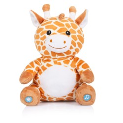 Plüsch-Baby-Nachtlicht Kuschelige Giraffe mit Musik & Licht