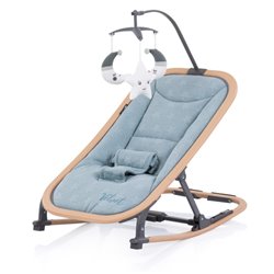 Velvet Faltbare Babywippe mit Mobile Sky Wood