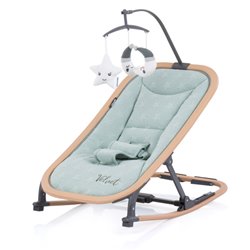 Velvet Faltbare Babywippe mit mobilem Aloe-Holz