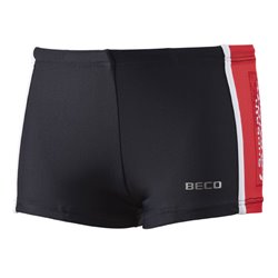 swimming trunks boys polyamide / elastane black / red size 110