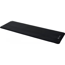 fitness mat NBR 182 x 61 cm PVC black