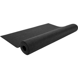 yoga mat 172 x 61 cm black