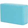 yoga block 23 x 15 x 7.5 cm EVA blue