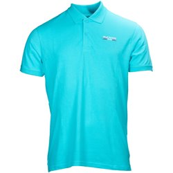 Rodney polo shirt men light blue size M