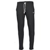 Silver straight jogging pants men's black size XL