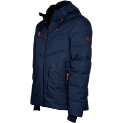 Marck II padded winter coat men dark blue size M