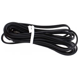 lighting cord 2-core 210 cm black