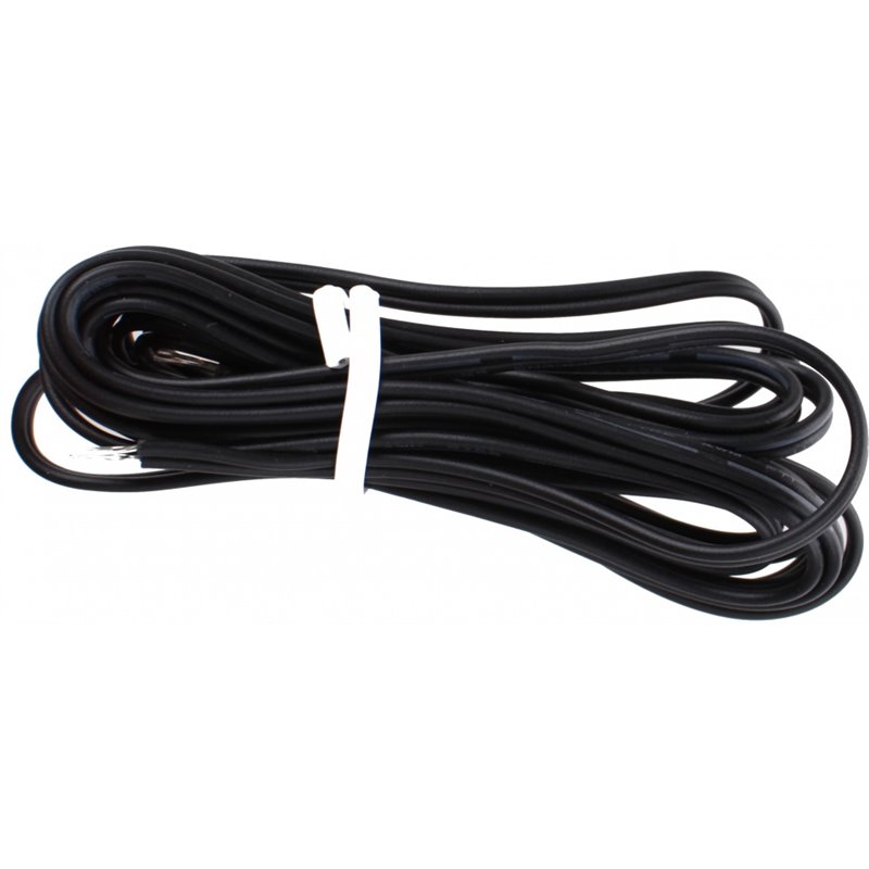 lighting cord 2-core 210 cm black