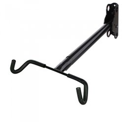 Foldable Bike Bracket 28 cm Max. 20 kg Steel Black