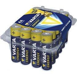 Energy alkaline AA batteries 24 pieces