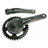 crankset Alfa 1 38T 170 mm black