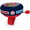 Avengers bicycle bell dark blue/red 55 mm