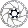 SM-RT64 Brake disc 180 mm Center-Lock stainless steel/alu Silver