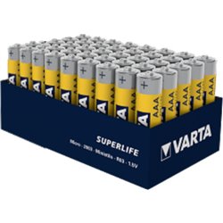 Superlife R03 AAA batteries 48 pieces