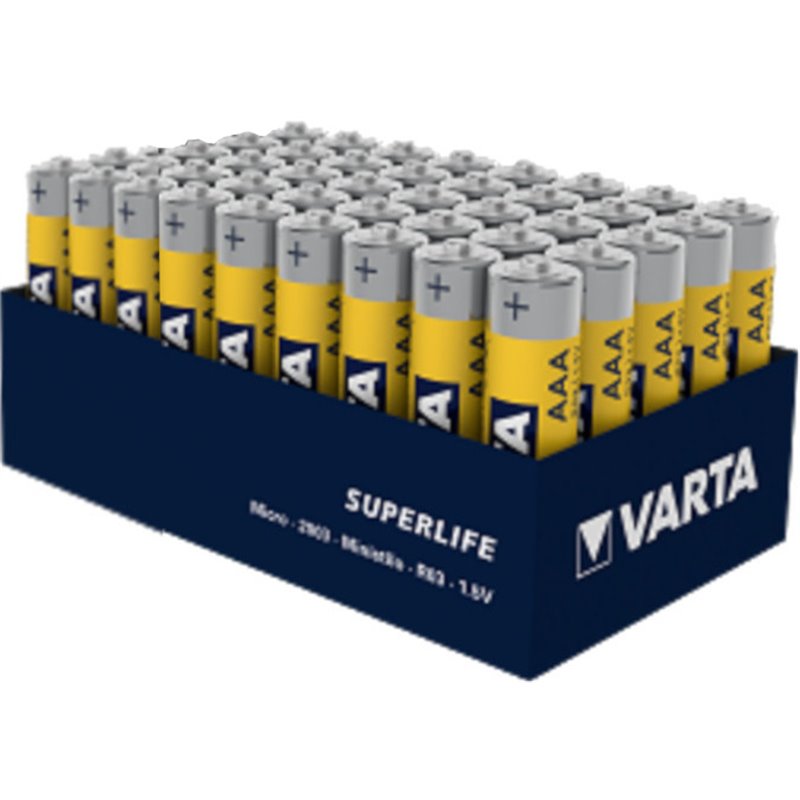 Superlife R03 AAA batteries 48 pieces