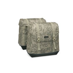 Alba double bag bamboo 42L sand color