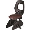 One Junior Bicycle Seat Rear Carrier Mount Black/Brown