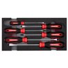 screwdriver set Phillips (PH) + slotted 6-piece in module