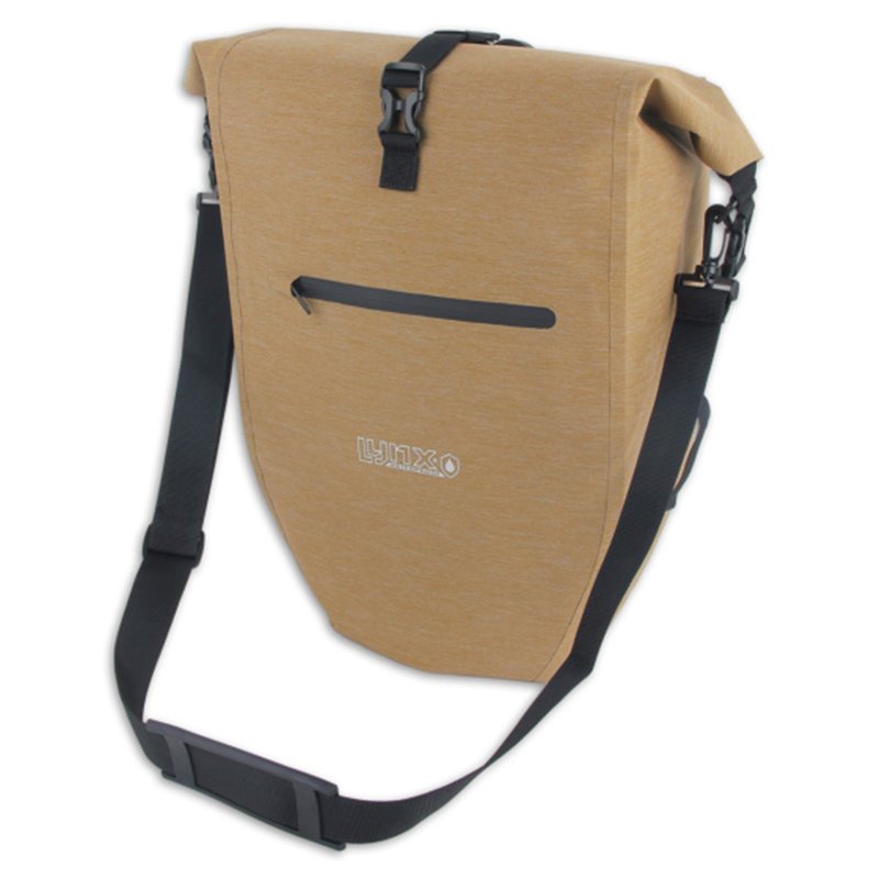 Hayes Single Bicycle Bag 29 Liter Quick-Mount Brown