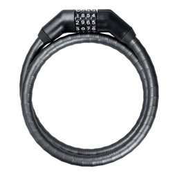 PK Armored cable lock Code 260/100/15mm Black