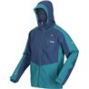 Highton II outdoor jacket men's navy blue/turquoise size XXL