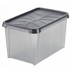 Dry 45 Storage Box 50 Liter Polypropylene Gray