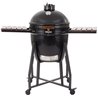 Kamado Large Ø 21 inch with Frame Ceramic Black