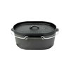 Dutch Oven Casserole Cast Iron with Lid Oval 9 L