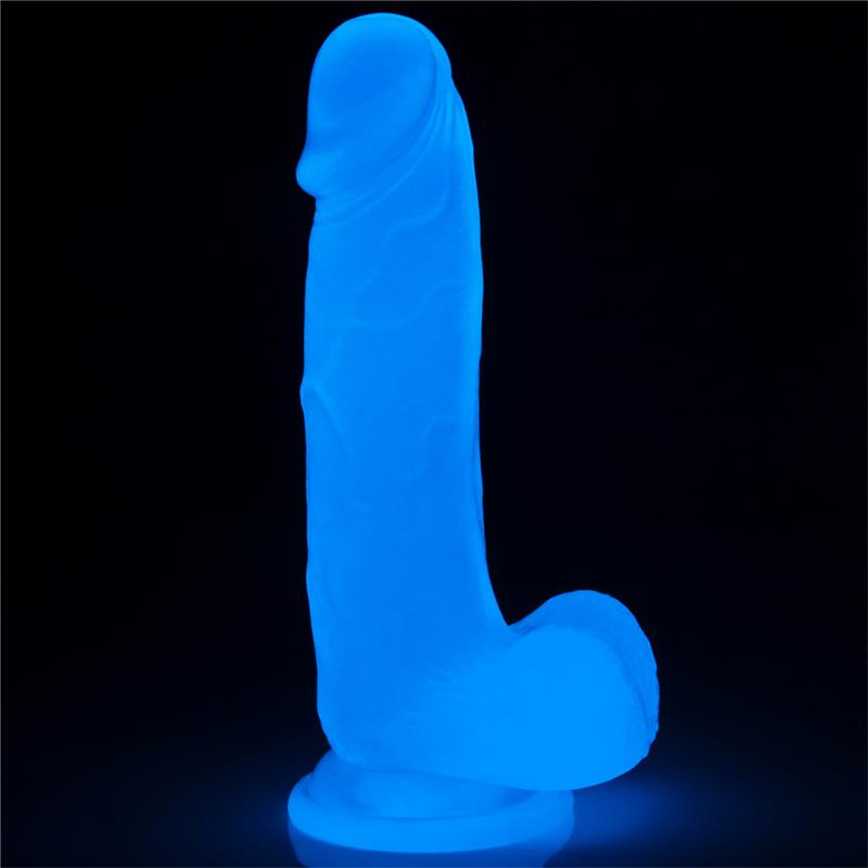 Dildo Lumino 7.5 Blue Light